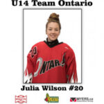 Ringette, Ottawa – The Gloucester Cumberland Ringette Association—and Ontario communities have united to remember the life of Ringette #20 player Julia Wilson (Jules), who passed away this wee